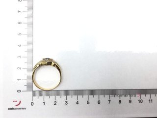 anillo oro 18k con piedra