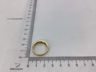 anillo oro 18k con piedra con diamante