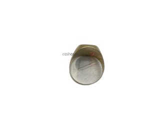 sello oro 18k con piedra con circonita