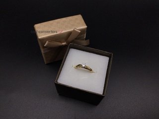 anillo oro 18k con piedra