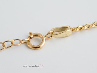 collar oro 18k 22cm