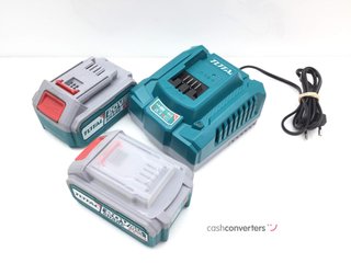 taladro a bateria total p20s