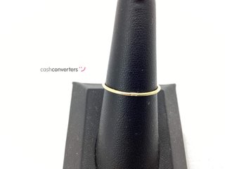 anillo oro 18k con piedra con circonita