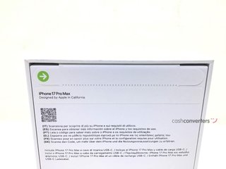 apple iphone 17 pro max 512gb