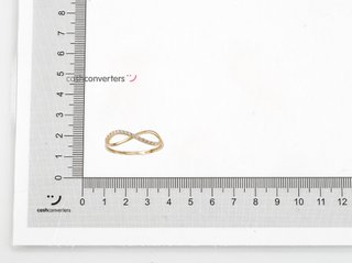 anillo oro 18k con piedra con circonita
