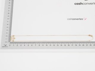 collar oro 18k 22cm
