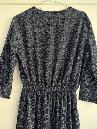 Vestido midi lunares talla M