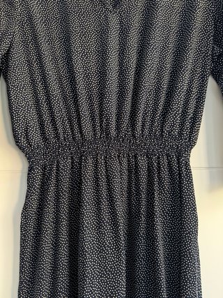 Vestido midi lunares talla M