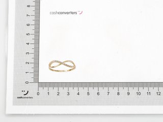 anillo oro 18k con piedra con circonita