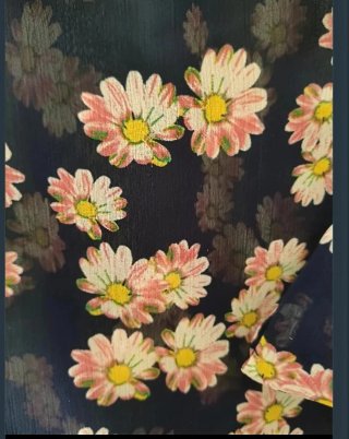 Blusa Gasa  romántica Talla 42