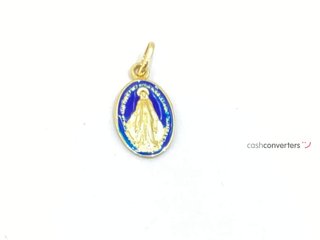 medalla oro 18k