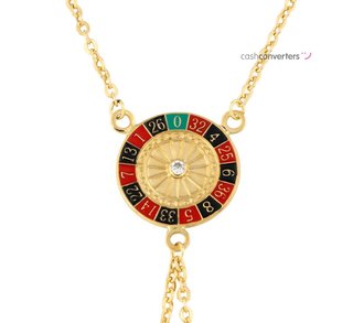 manita oro 18k con piedra con circonita