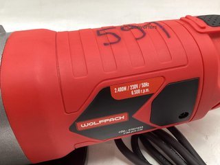 radial wolfpack amoladora radial 2400w 230mm