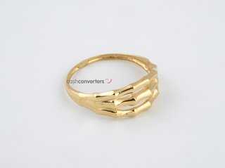 anillo oro 18k