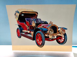 6 Postales “Serie B Colección Coches Antiguos”.