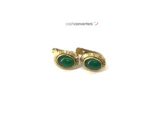 pendientes oro 18k con piedra