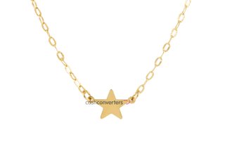 cadena oro 18k 22.5cm