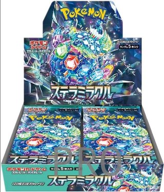 Pokémon Scarlatto e Violetta 7 Miracolo Stellare (Corona Astrale): Scatola di Buste (30) Giapponese