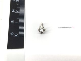 colgante oro 18k con piedra