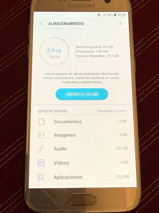 Samsung Galaxy S7 Dorado/Plateado