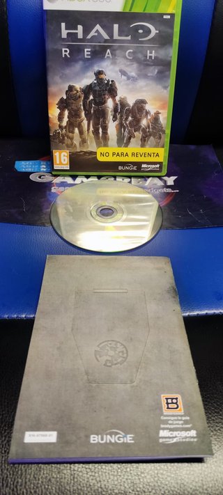 HALO REACH PAL SPAGNA COMPLETO XBOX 360