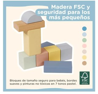 Nene Toys Bloques Madera 100 Pz