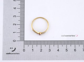anillo oro 18k con piedra con amatista
