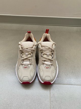 Nike M2K Tekno Beige/Rojo