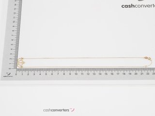 collar oro 18k 22cm