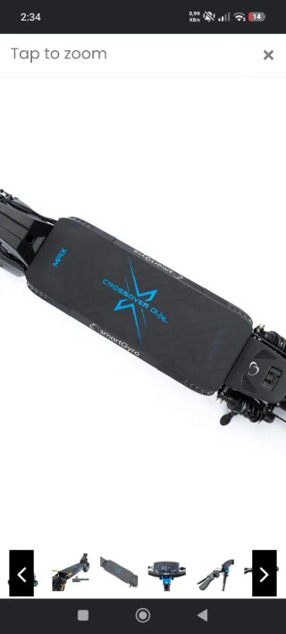 SmartGyro Crossover Dual Max Patinete Eléctrico