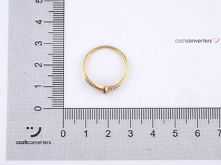 anillo oro 18k con piedra con amatista
