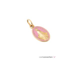medalla oro 18k