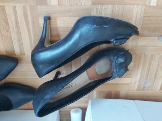 Zapatos de tacón negros Membur mujer