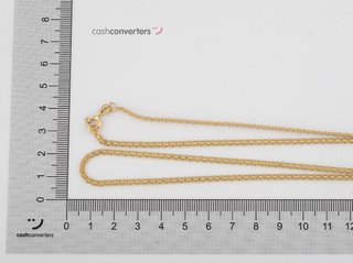 cadena oro 18k 25cm