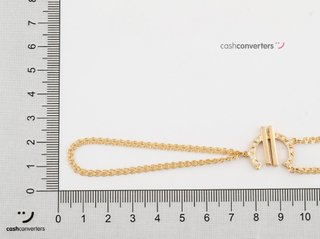 manita oro 18k con piedra con circonita