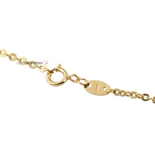 manita oro 18k con piedra con circonita