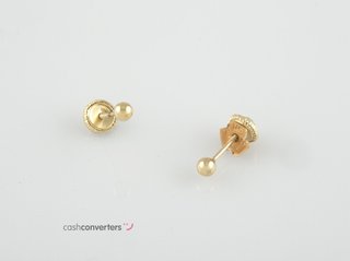 pendientes oro 18k