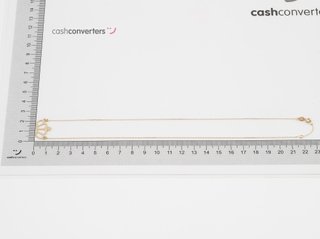 collar oro 18k 22cm
