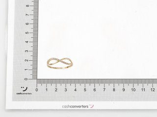 anillo oro 18k con piedra con circonita