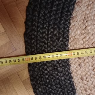 Tappeti rotondi in giutto intrecciato