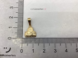 colgante oro 18k