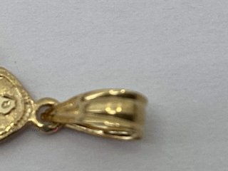 colgante oro 18k