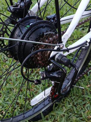Bici Eléctrica Biwbik Sunray Blanca