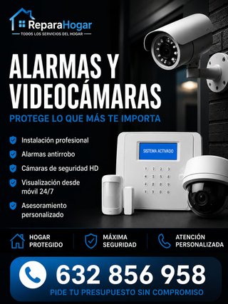 Alarmas y Videocámaras ReparaHogar