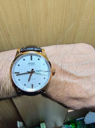 Reloj Mido Automático Oro Rosa