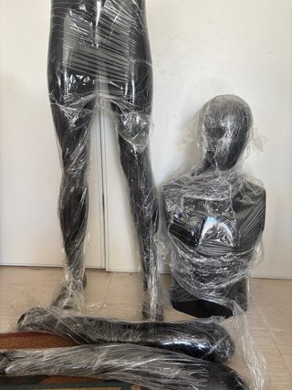 Manequim Masculino Preto