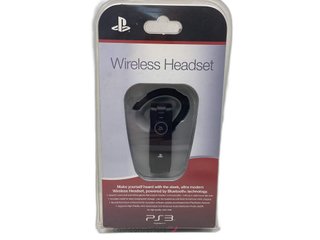 otros accesorio ps3 sony wireless headset