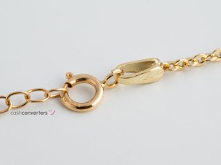 collar oro 18k 22cm