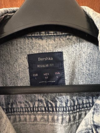 Chaleco vaquero Bershka desgastado Talla L