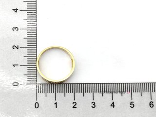 alianza oro 18k con circonita